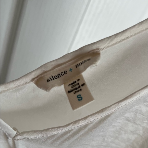 Silence & Noise UO White Slip Dress - Picture 2 of 5